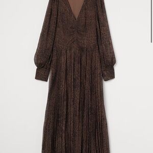 H&M animal print dress size XS